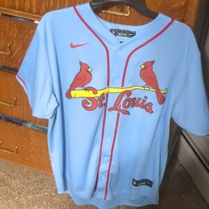Nolan Arenado Nike Cardinals Light Blue Jersey